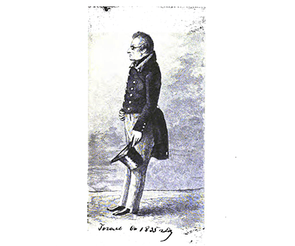 Портрет Гоголя рисованный с натуры
