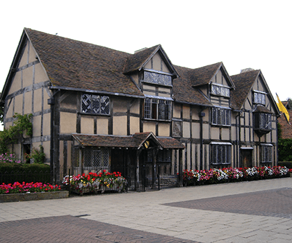 Дом, где родился Уильям Шекспир