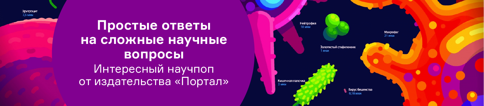 Простые ответы на сложные научные вопросы. Интересный научпоп от издательства «Портал»