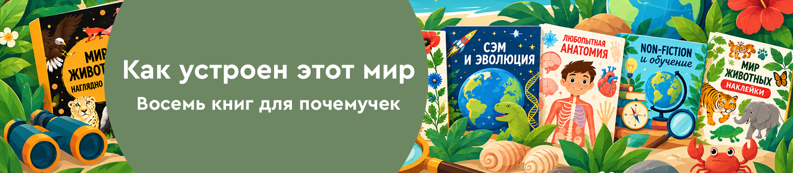 Как устроен этот мир Восемь книг для почемучек