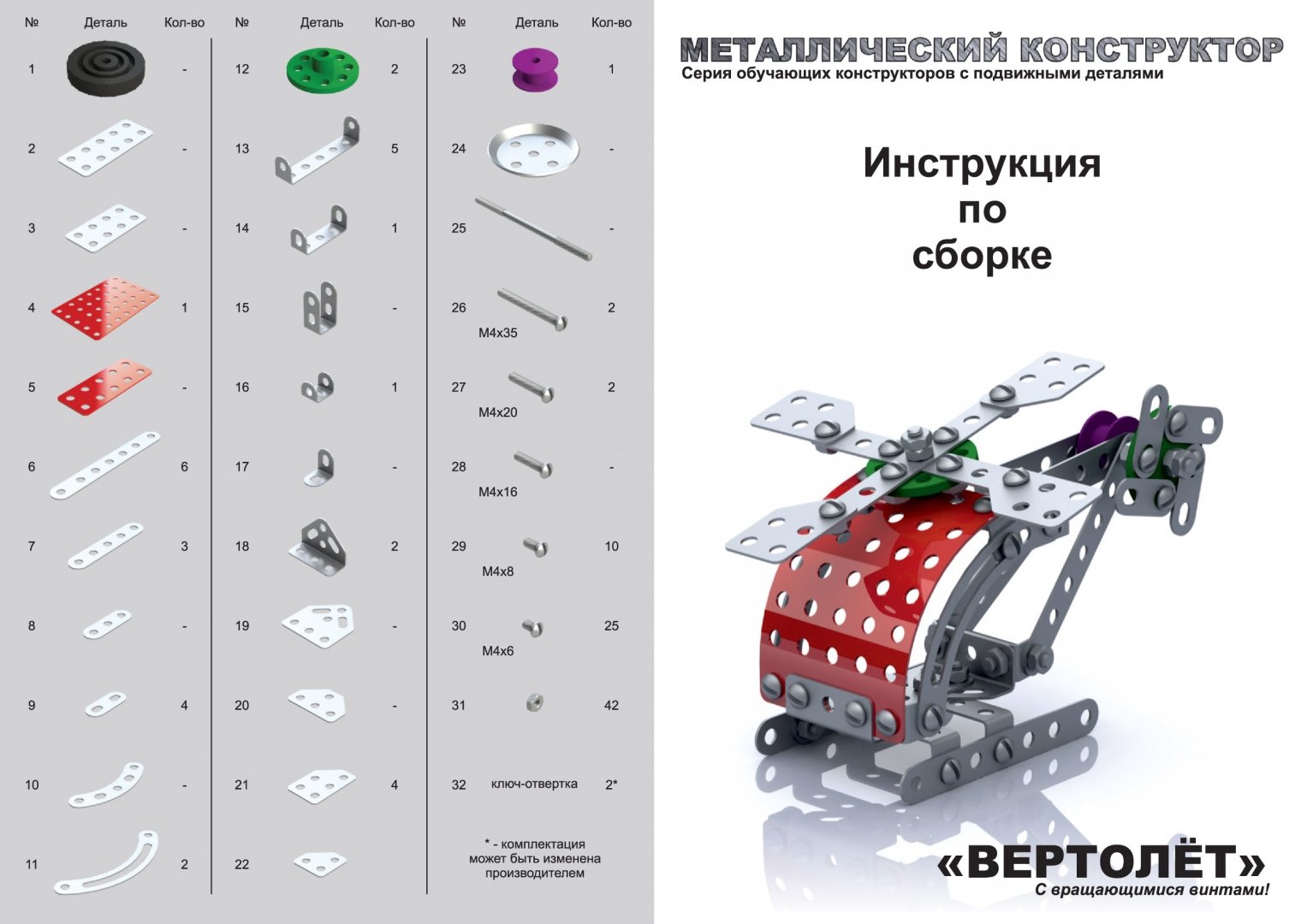 Работа с металлическим конструктором 2 класс презентация