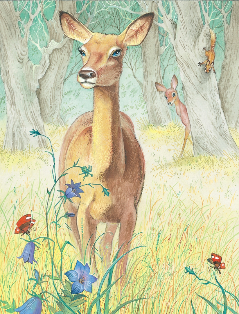 Сказка Про Олененка - 56 фото