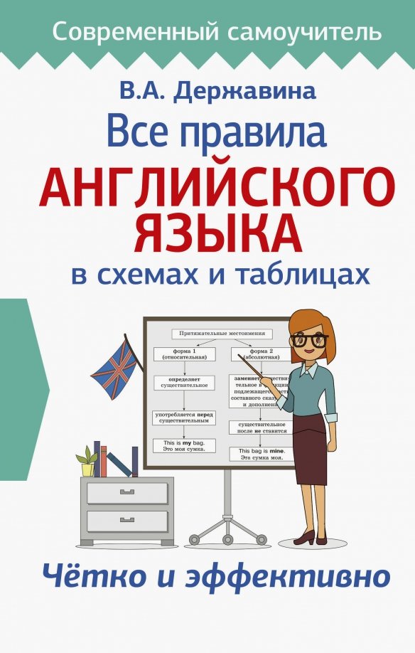 Английский язык в таблицах и схемах Все правила английского языка в схемах и таблицах. Державина В.А. - купить книгу