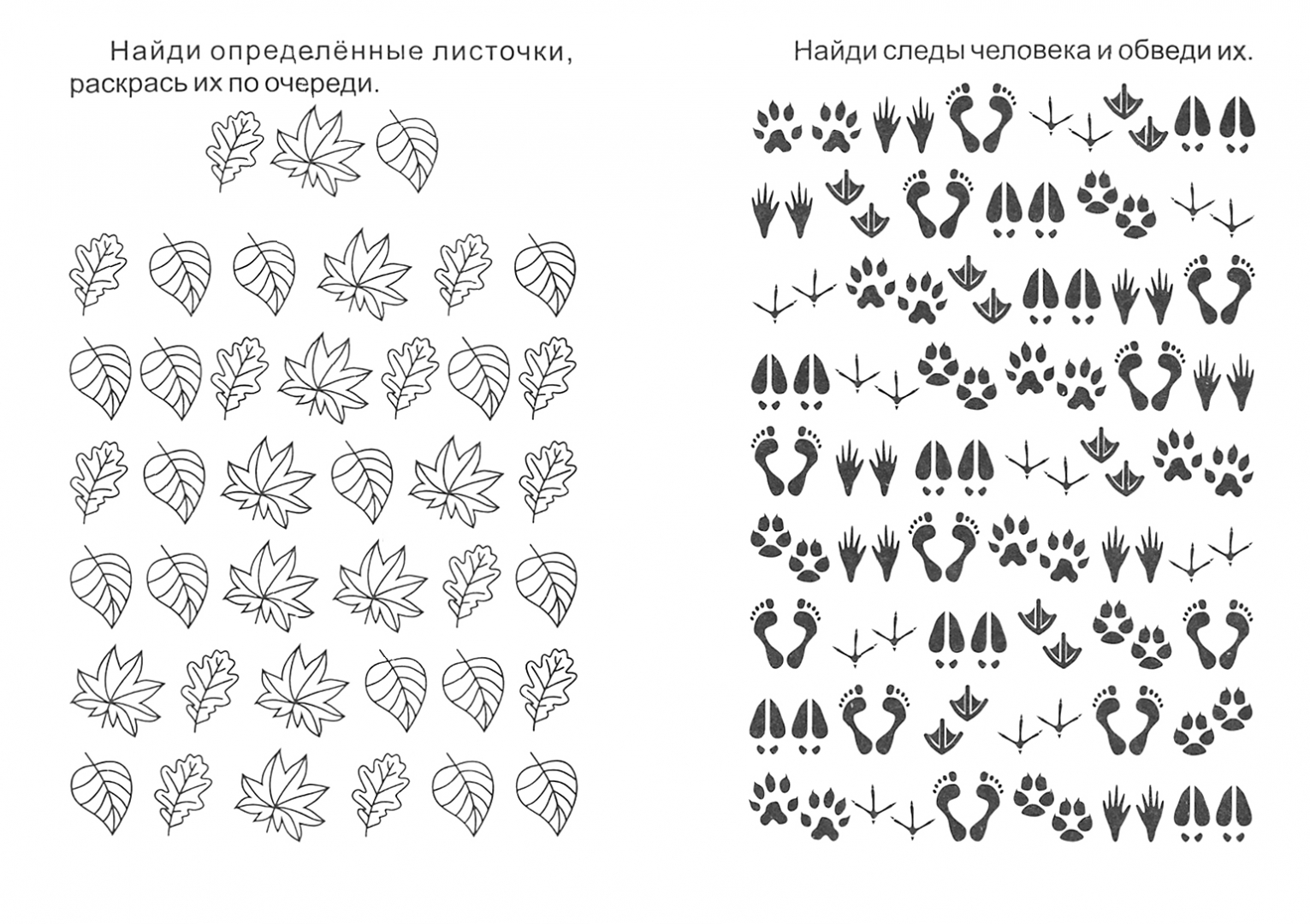 Картинка корректурная проба для детей