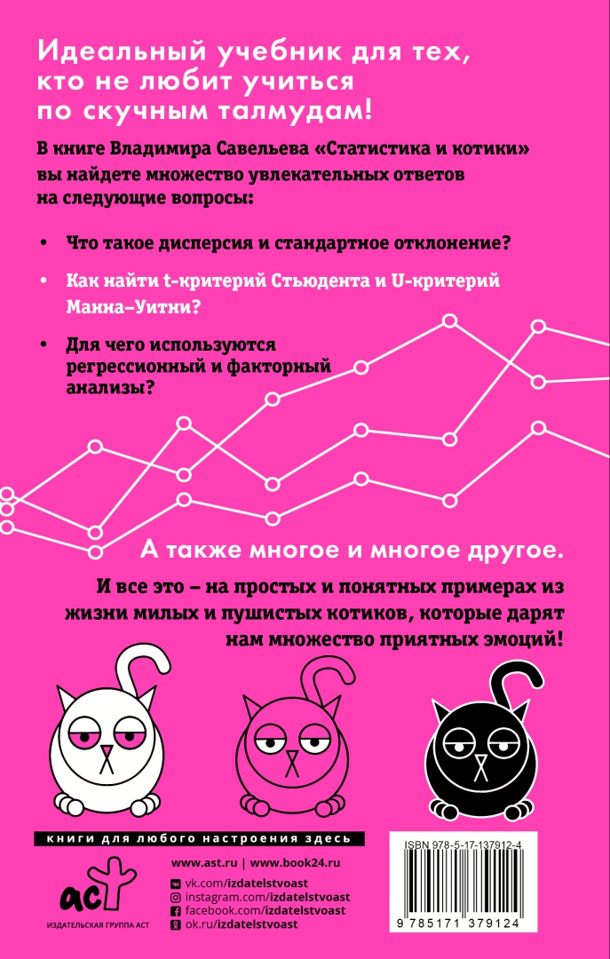 Савельев владимир статистика и котики