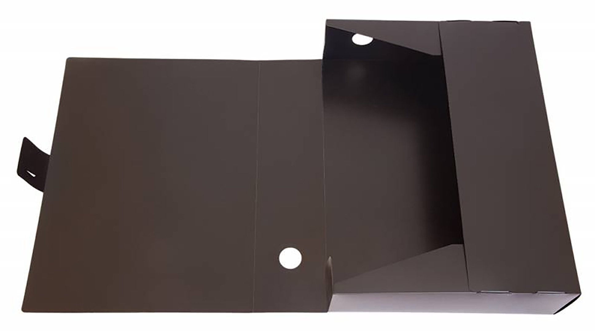 Короб архивный, пластиковый, 36 мм, черный informat